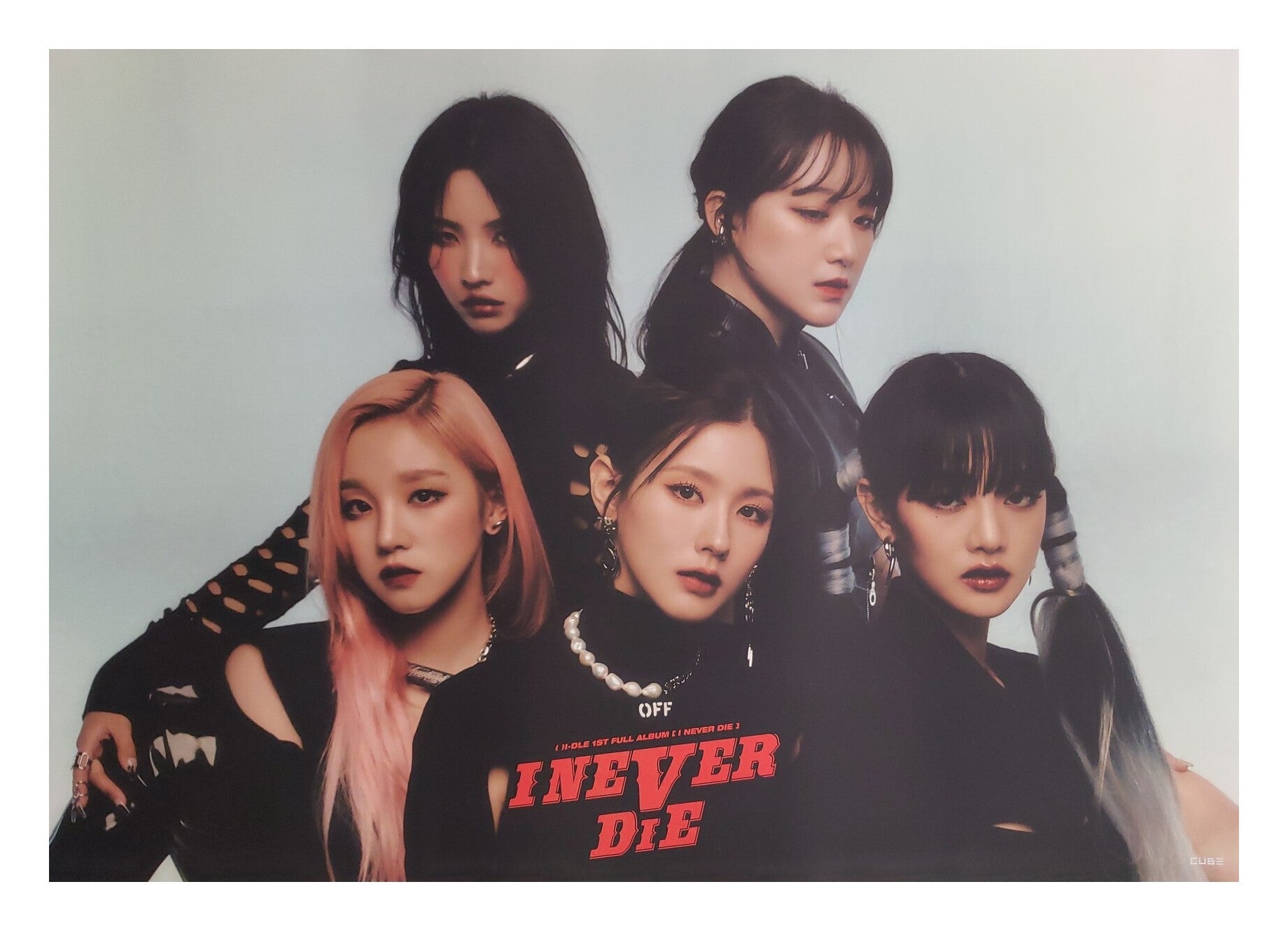 G)I-DLE 1st Album I Never Die Official Poster - Photo Concept