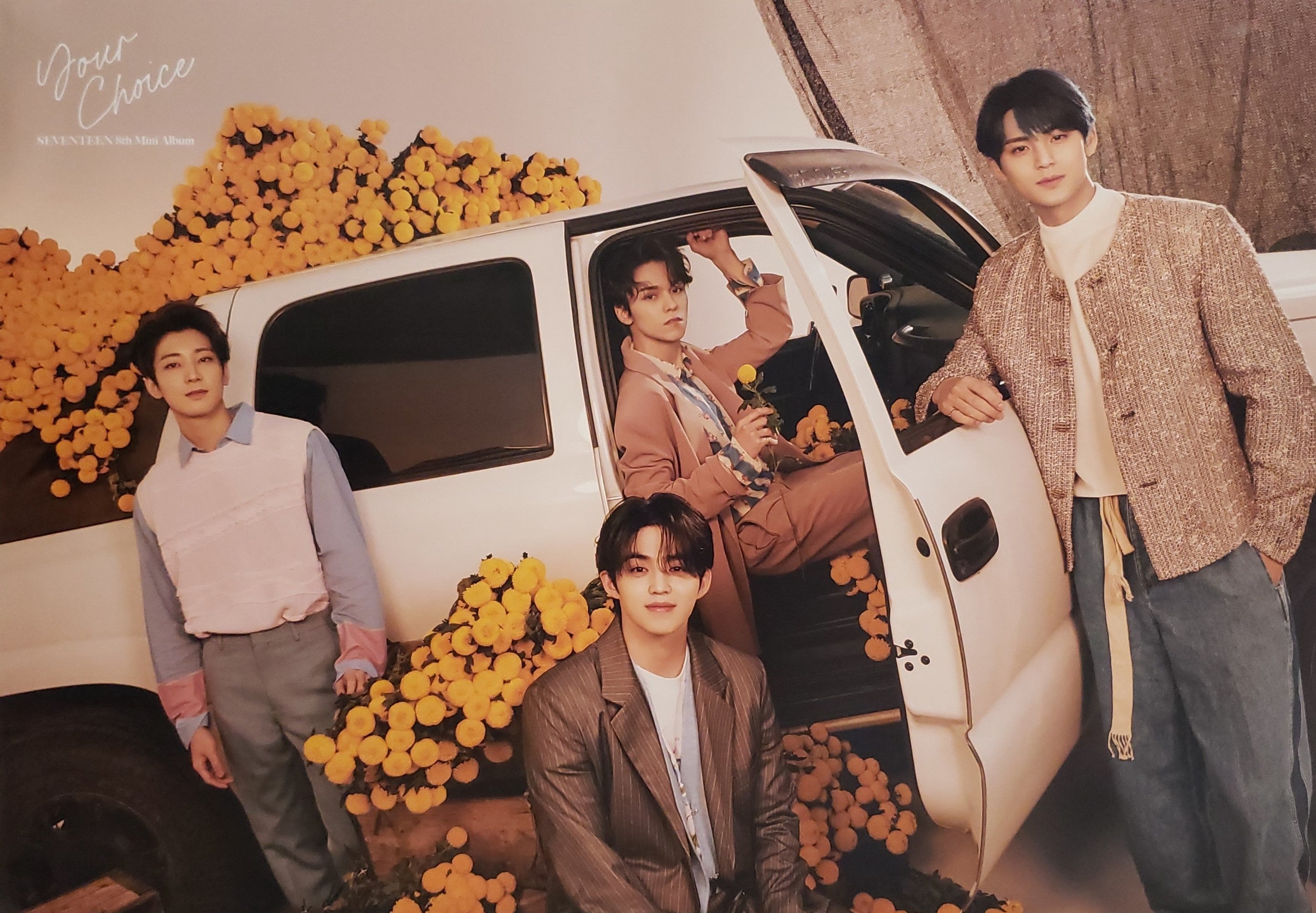 SEVENTEEN 8TH MINI ALBUM YOUR CHOICE Official Poster - Photo