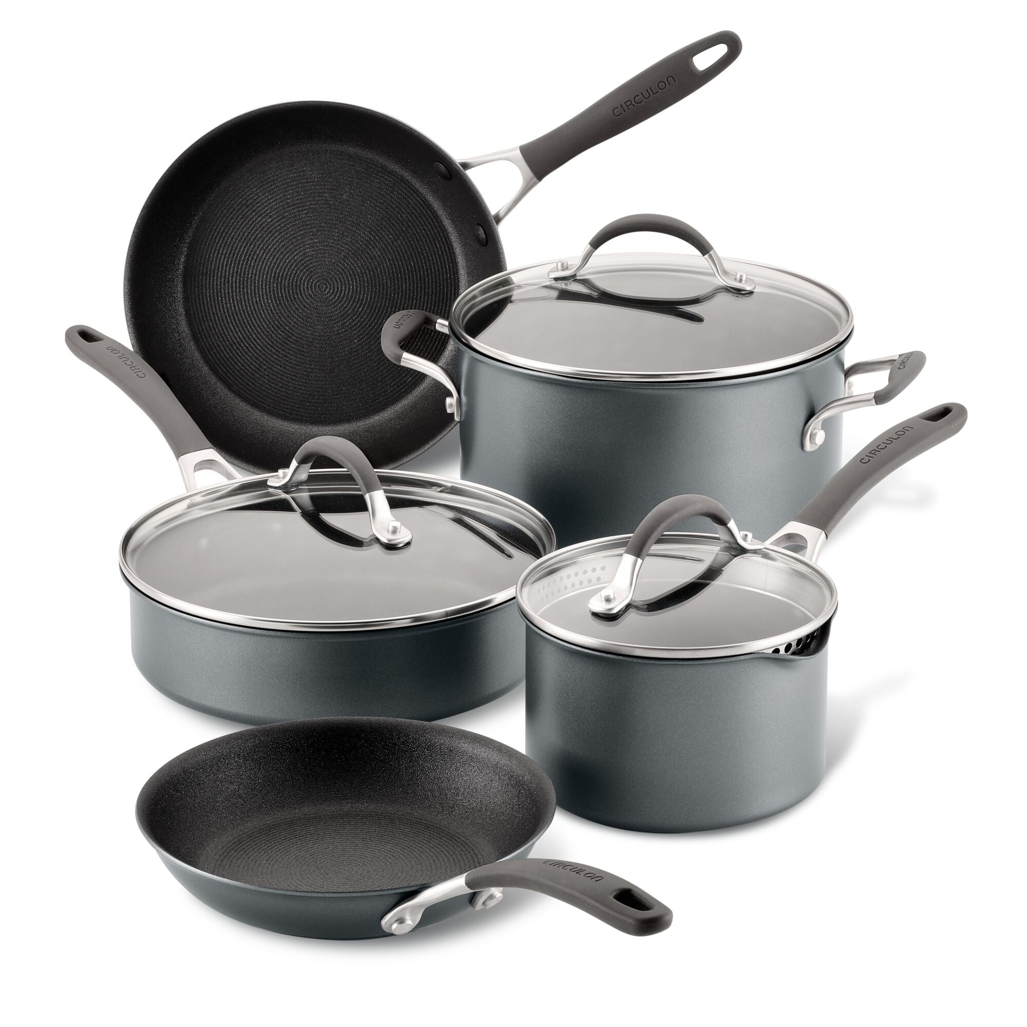 8-Piece A1 ScratchDefense™ Nonstick Cookware Set – Circulon