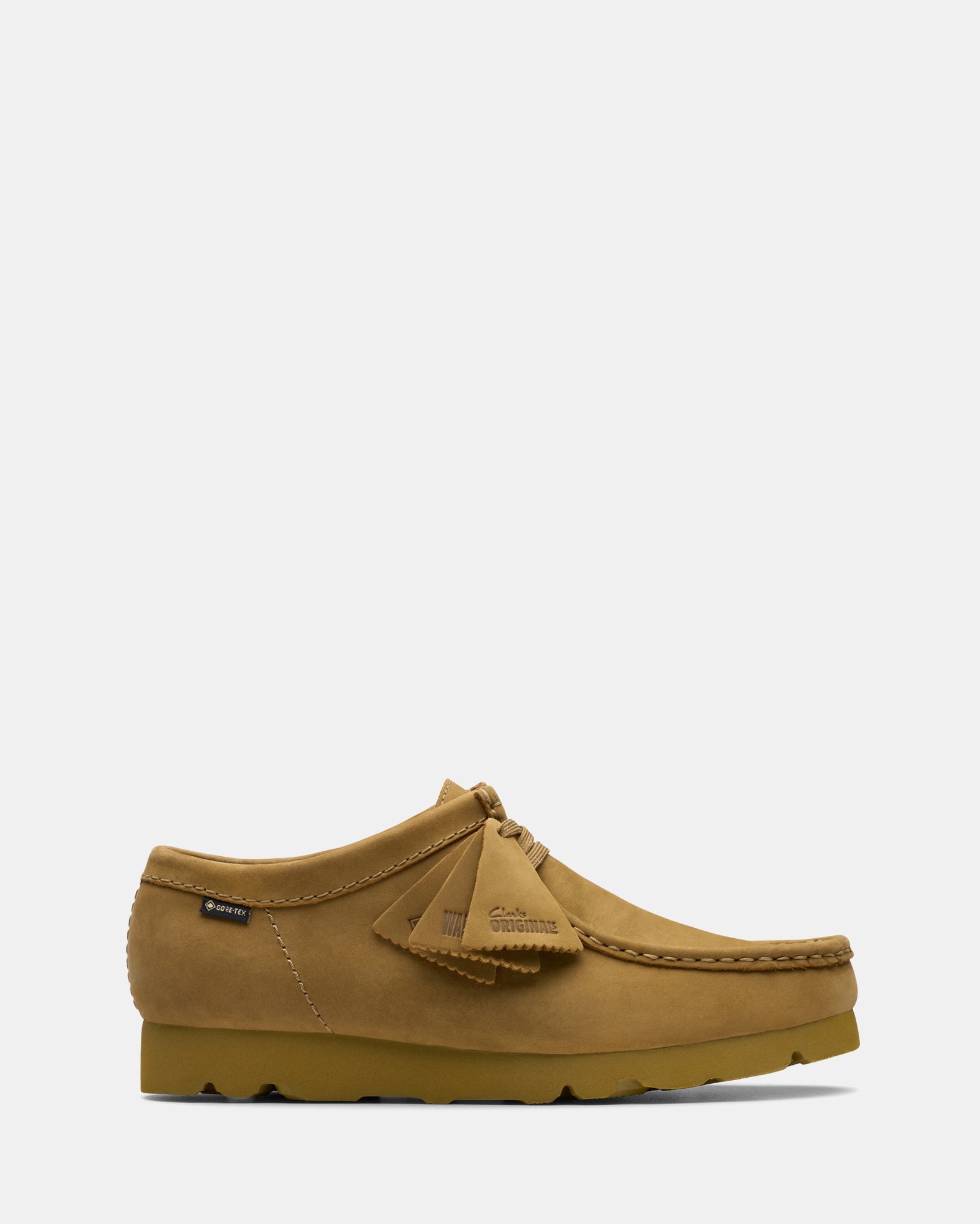 Wallabee Gore-Tex (M) Oakmoss Nubuck – Clarks