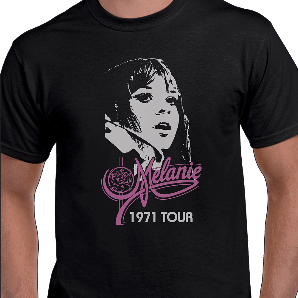 Melanie - 1971 Tour (Unisex T-Shirt) - Cleopatra Records