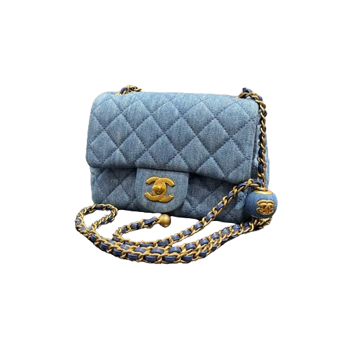 シャネル チェーンバッグ ミニマトラッセ デニム – co&co