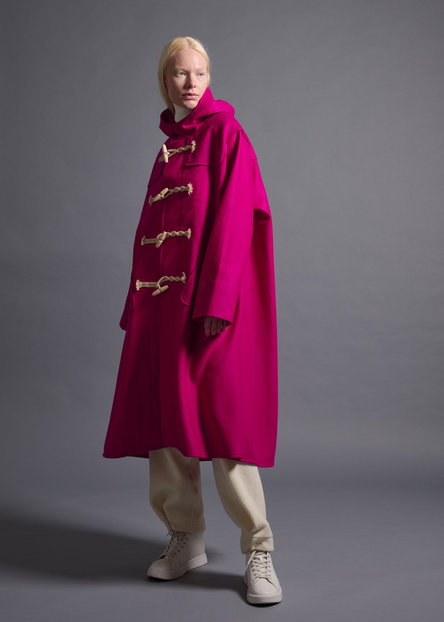 MONICA DUFFLE COAT, ダッフルコート、マンテコ、ウール、日本製