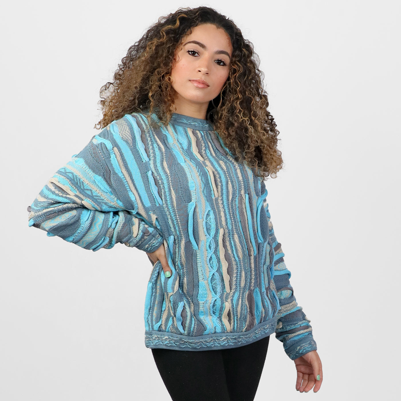 Ocean Blue Sweater – COOGI