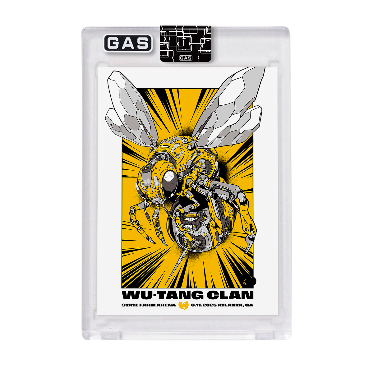 Wu-Tang Clan Atlanta June 11, 2025 GAS Trading Card