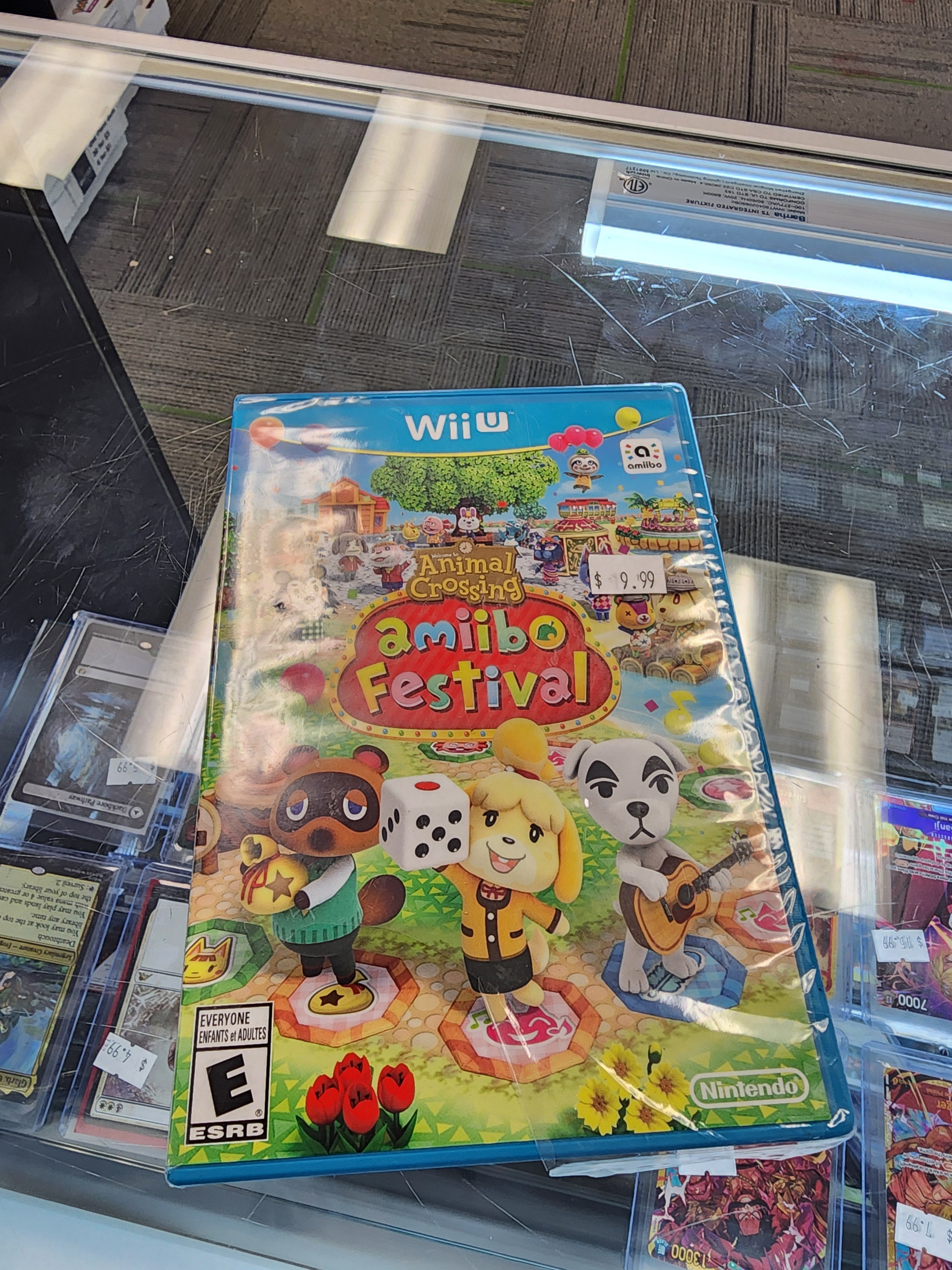 Animal Crossing Amiibo Festival - Wii U W32425 – Core Gaming