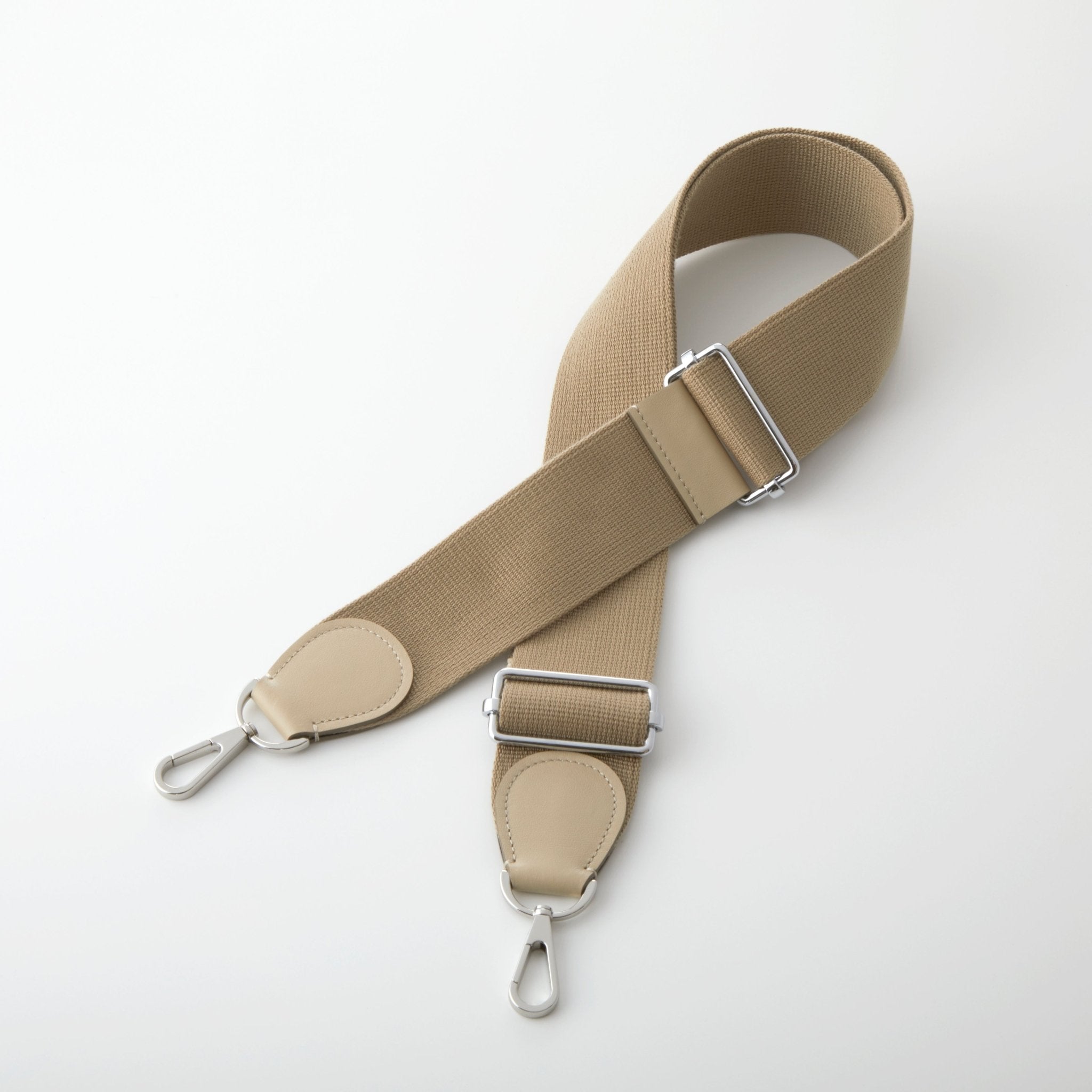 エルメスに最適なショルダーストラップ シルバー金具 16色展開 5cm幅