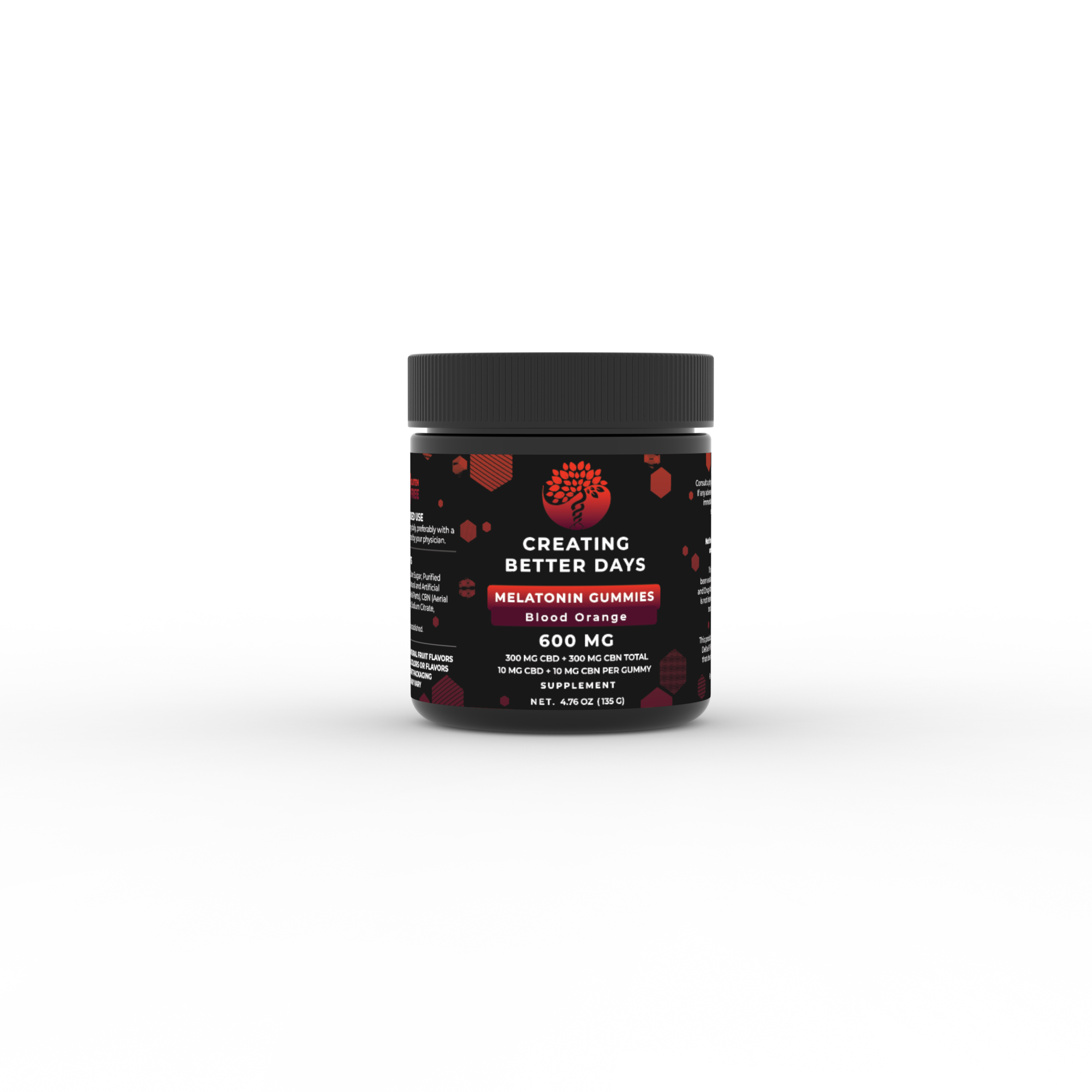 Buy Blood Orange Melatonin CBD + CBN Gummies Online