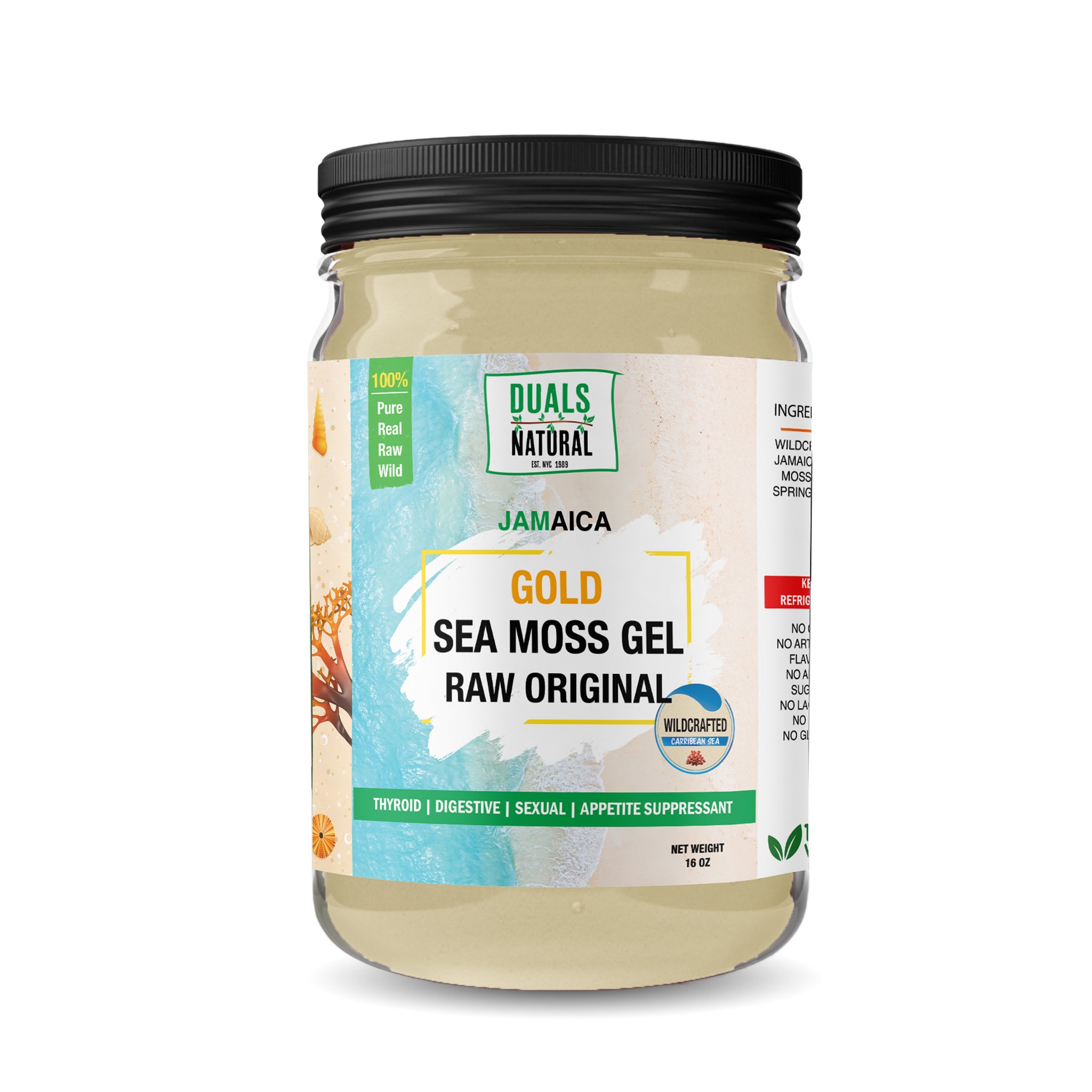 Wildcrafted Golden Sea Moss Gel