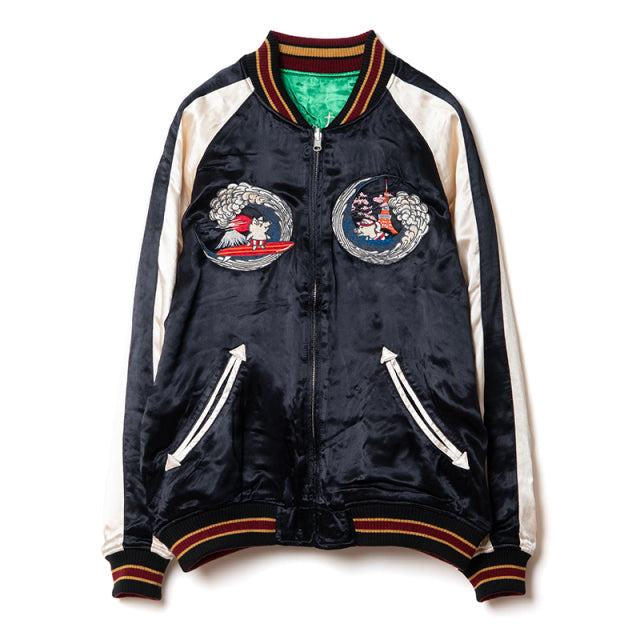 サテンスカジャン【4600】 – STUDIO D'ARTISAN ONLINE STORE