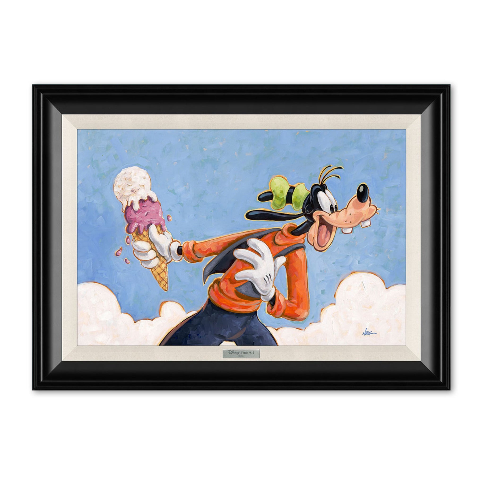 Goofy's Treat by Randy Noble - Disney Silver Series – Disney Art