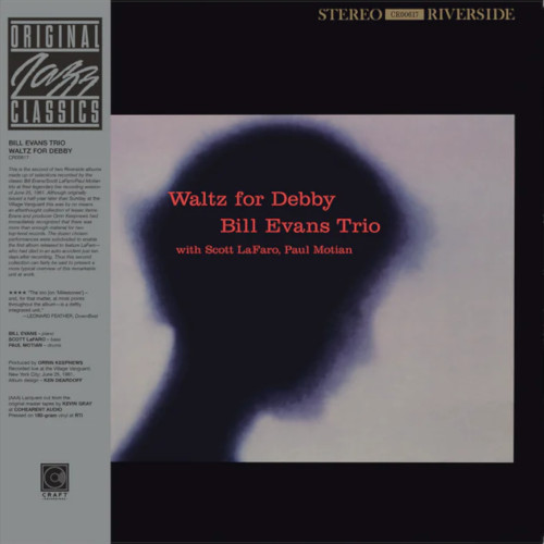 入荷済み）ジャズ史上永遠の名盤「Waltz For Debby」がOriginal Jazz