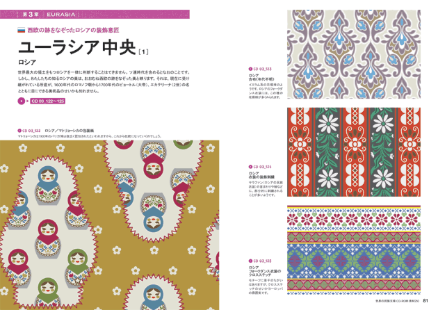 世界の民族文様 CD-ROM素材250｜株式会社エムディエヌコーポレーション