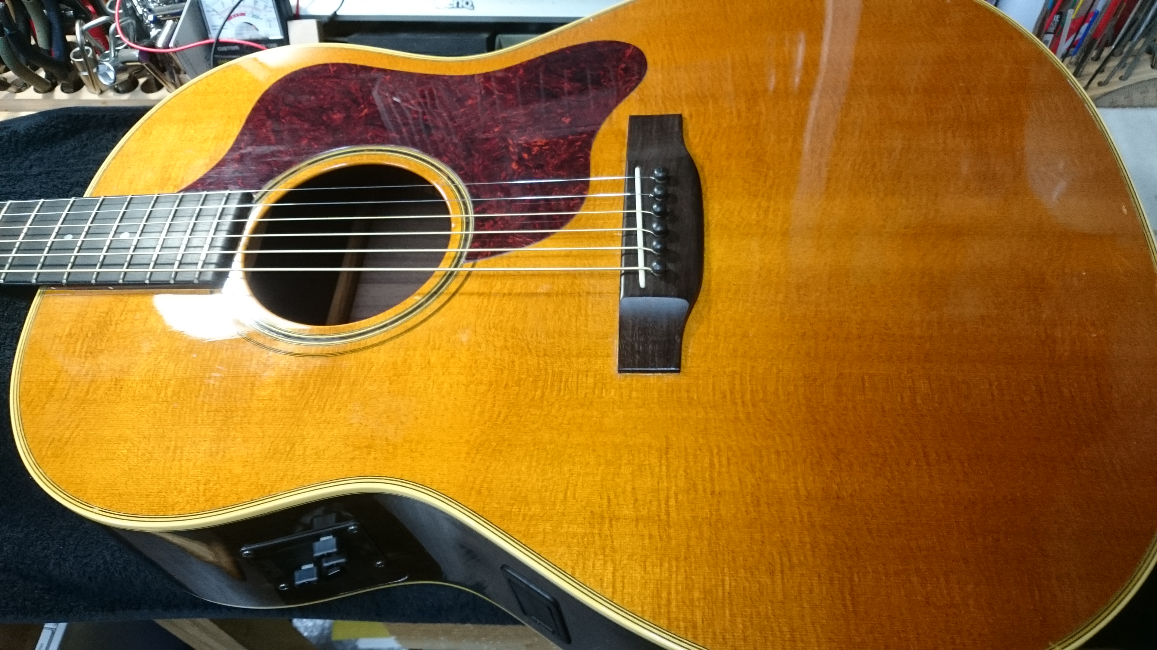 Stafford SAD-600 セットアップ | ギターリペア工房DNS-Draw a New Sound-