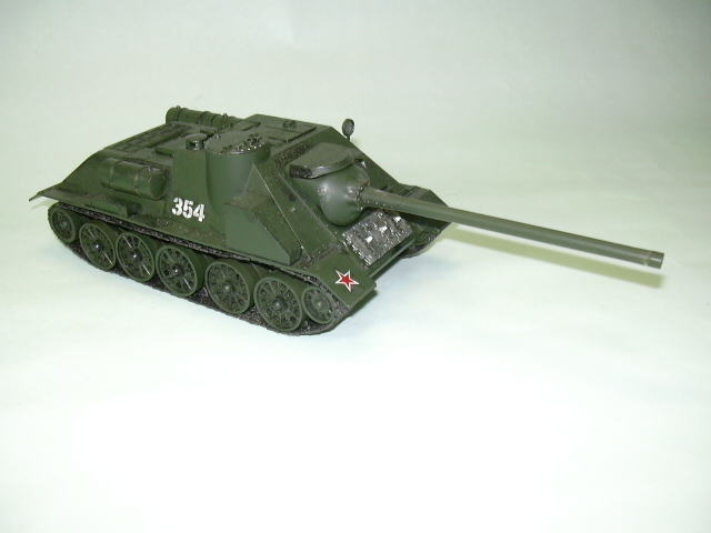 タミヤ 1／35 ソビエト襲撃砲戦車 SU－100 ジューコフ
