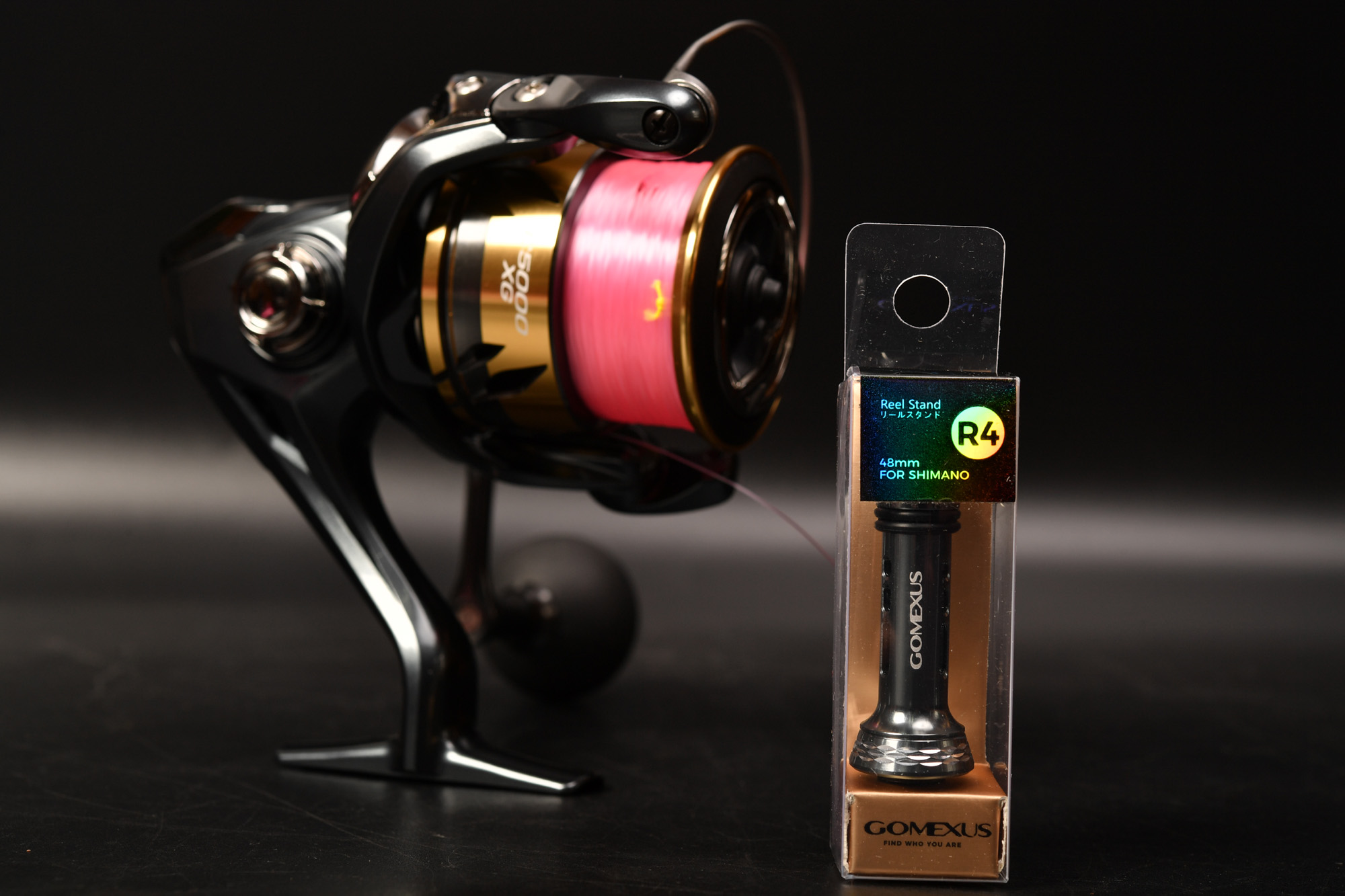 シマノ 25アルテグラ C5000XGにゴメクサス リールスタンド装備しました