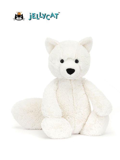 Jellycat (ｼﾞｪﾘｰｷｬｯﾄ） Bashful Arctic Fox 北極キツネ ホワイト
