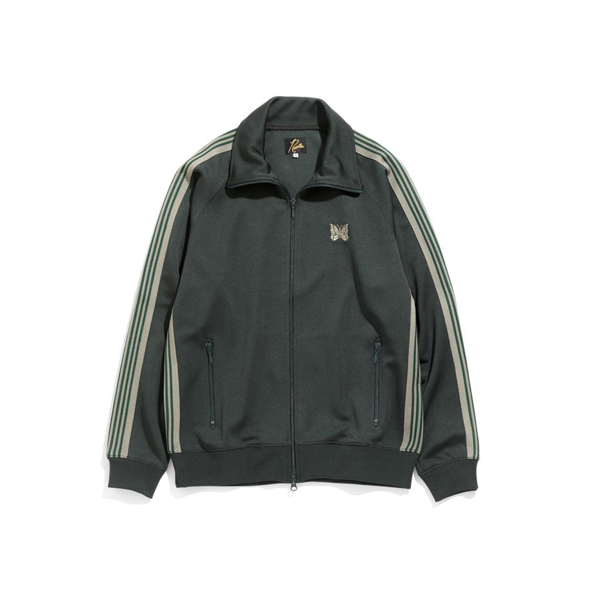 Needles Mens Track Jacket 'DK.Green' – Extra Butter
