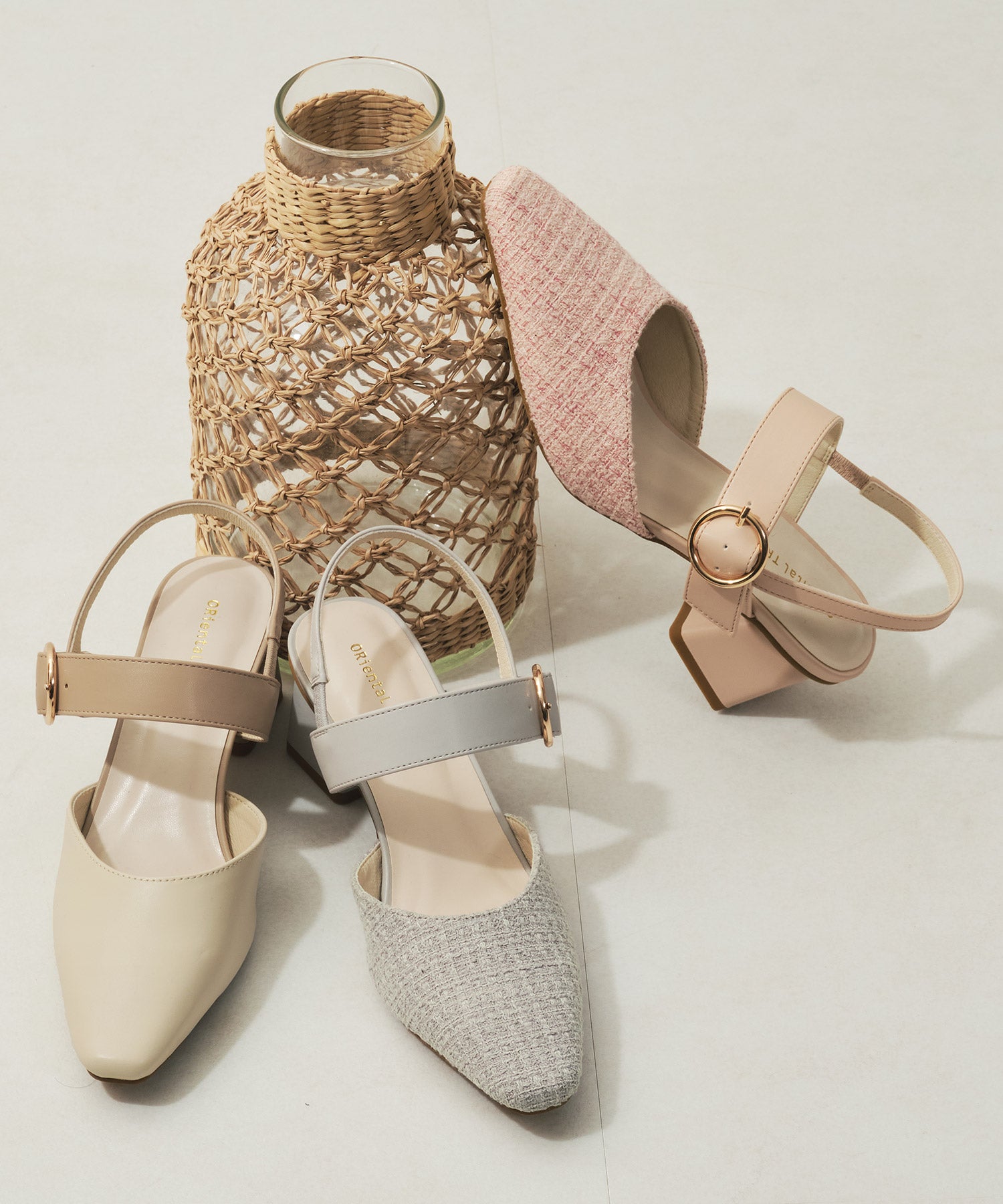 ラウンドバックルセパレートパンプス/61122 – ORIENTALTRAFFIC