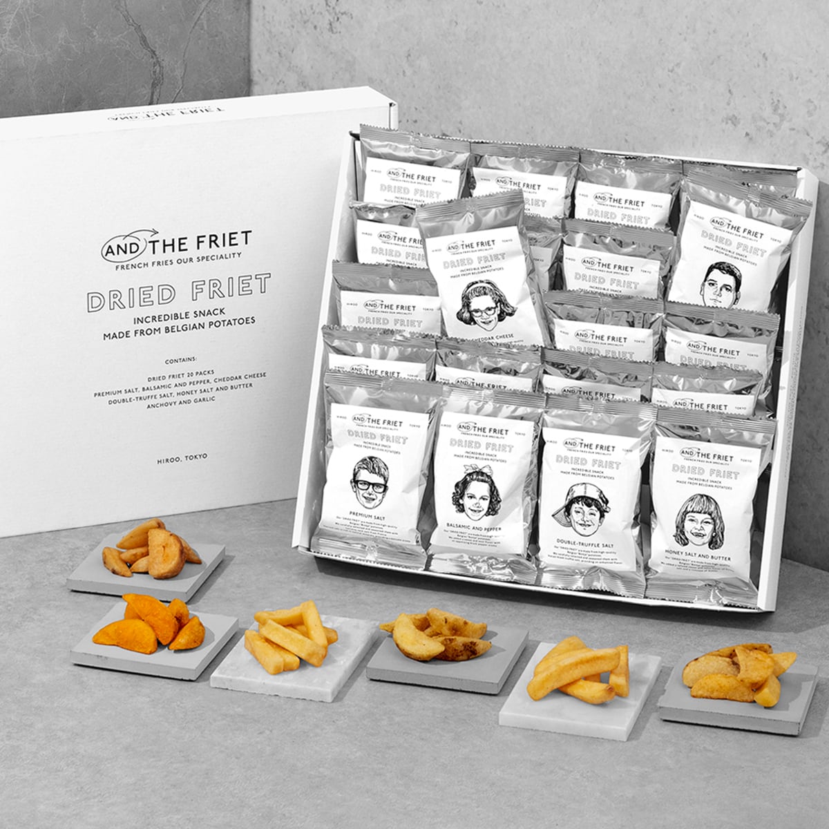 ミニ20個：MINI 20-PACK GIFT BOX｜アンド ザ フリット公式通販