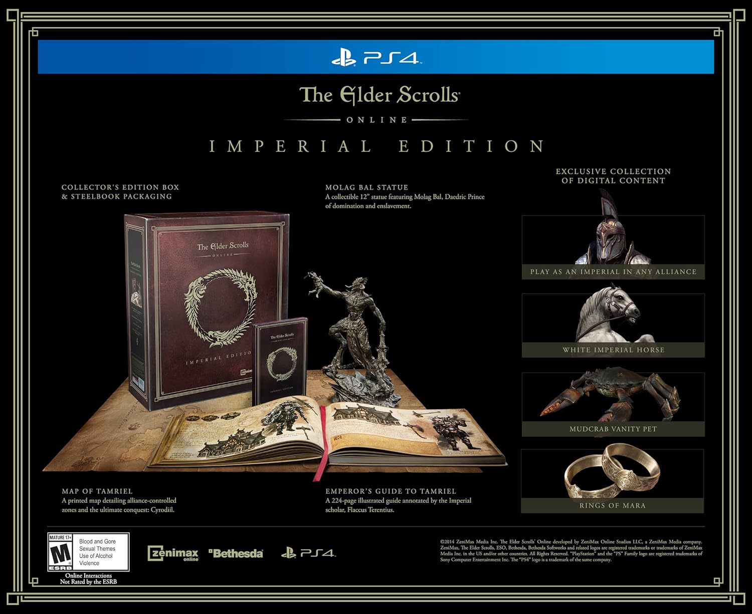 The Elder Scrolls Online Imperial Edition details appear on Amazon