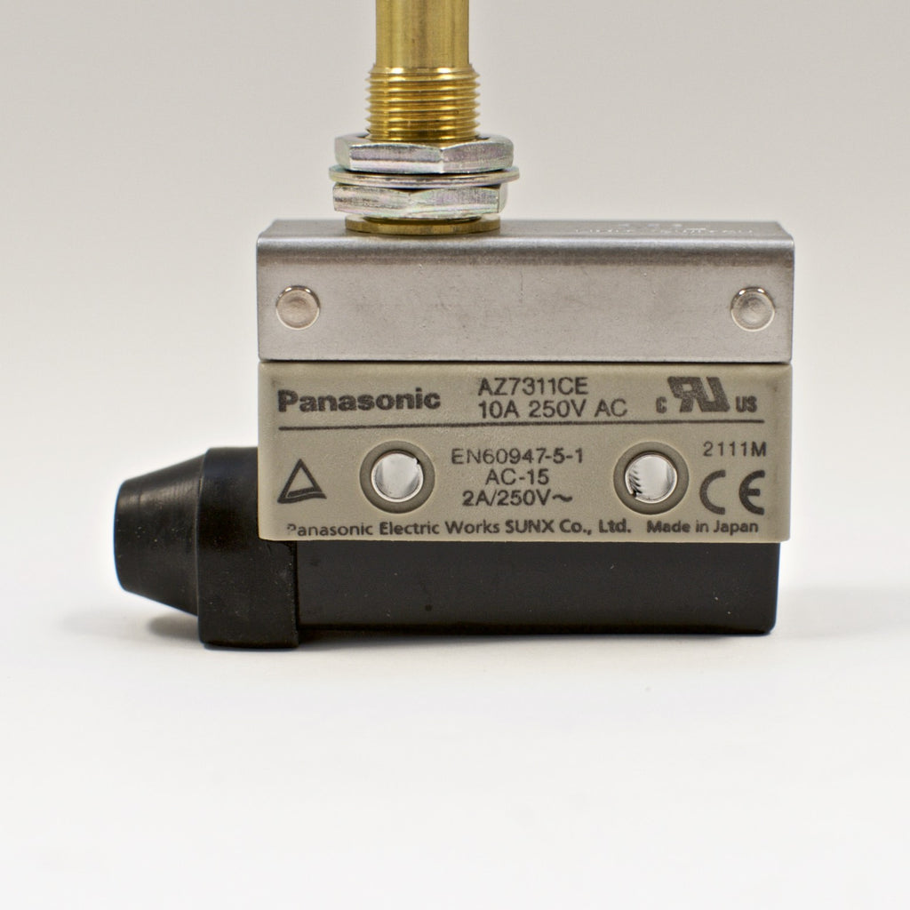 Panasonic AZ7311CE limit switch, Panel mount roller plunger, 10A