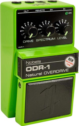 Nobels ODR-1 BC オーバードライブ・ペダル ODR-1にベースカット