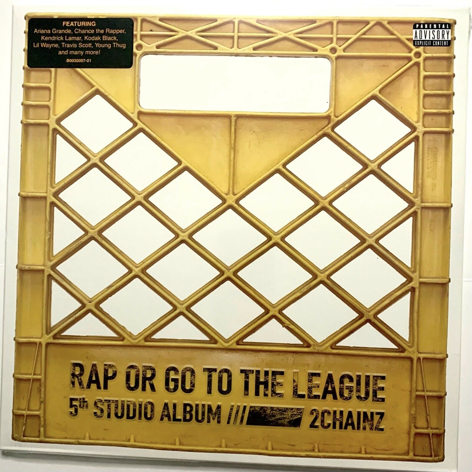 Rap Or Go To The League - 2 Chainz 2xLP Yellow Vinyl – Ellipsis