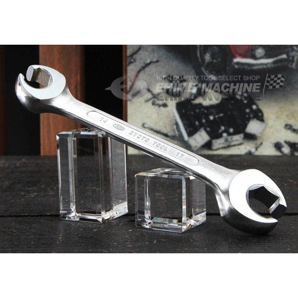 KTC ブレーキパイプ用めがねレンチ mz10-14x17【エヒメマシン】