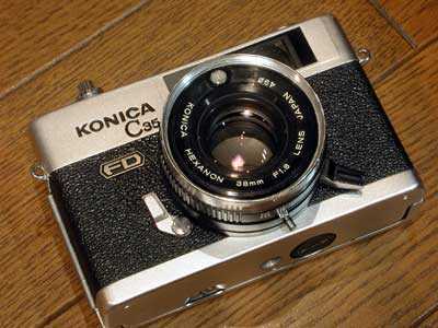 コニカ：C35FDの分解・レストア