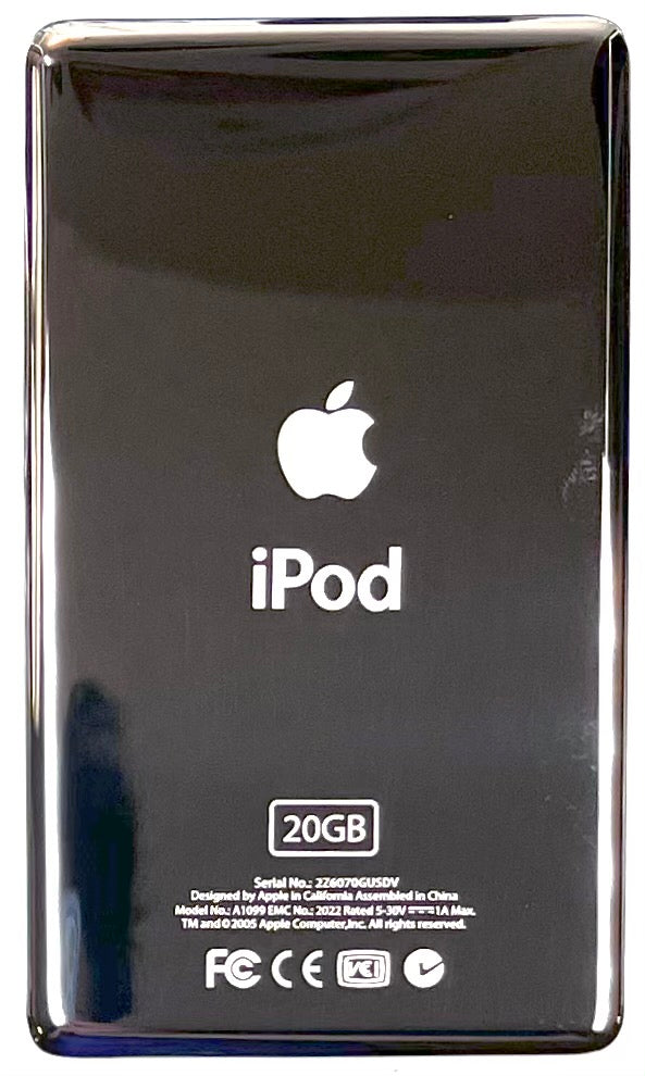 New 20GB Thin Silver Backplate for for Apple iPod Photo iPod