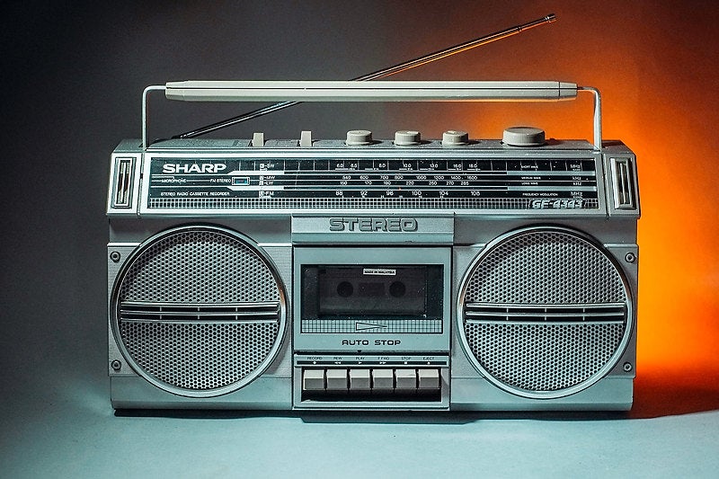 SHARP GF-4343 BLUETOOTH BOOMBOX (1984) – Erwitt Radio