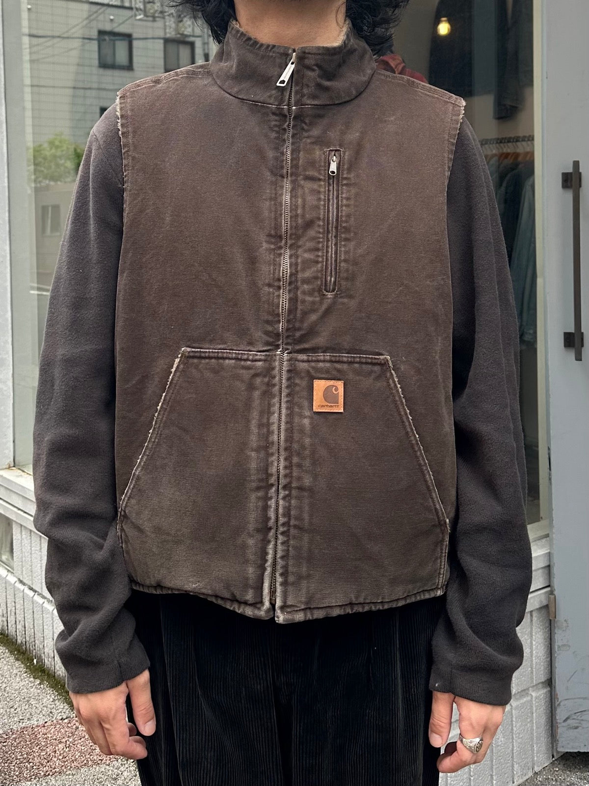 00's CARHARTT「V33-DKB」ダックベスト – FUJI STORE