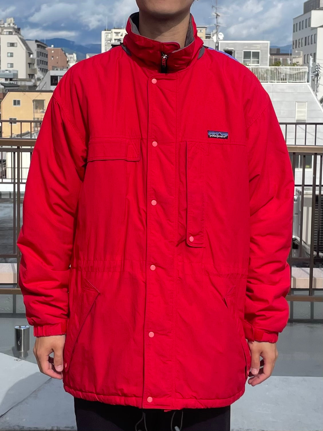 90's patagonia「padded nylon jacket」パテッドナイロンジャケット