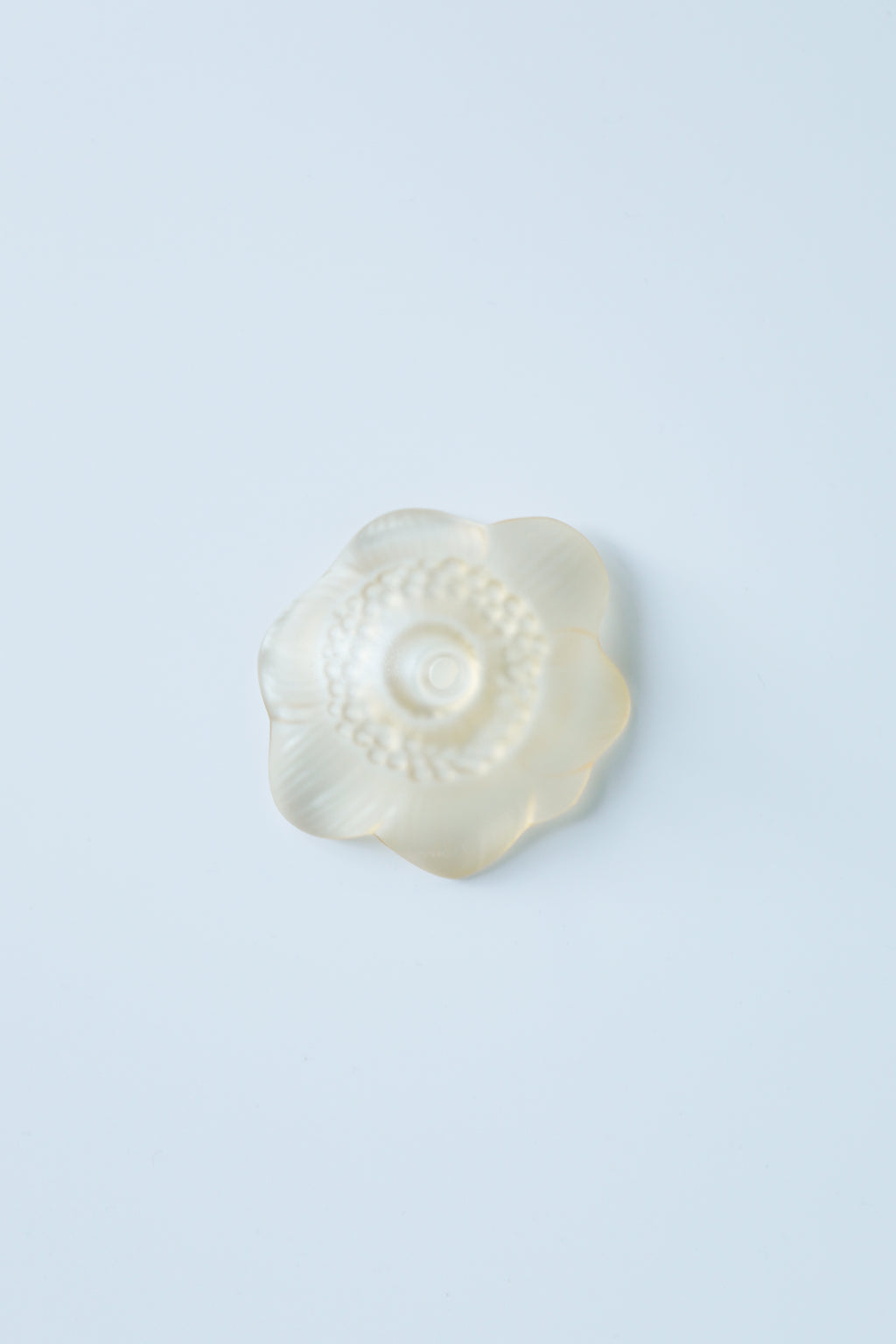ラリック アネモネ ガラスオブジェ ゴールドラスター/Lalique Anemone