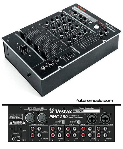 Vestax Drops The PMC-280 4-Channel DJ Mixer < FutureMusic the