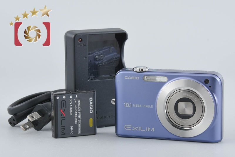 中古】CASIO カシオ EXILIM EX-Z1050 ブルー コンパクトデジタルカメラ