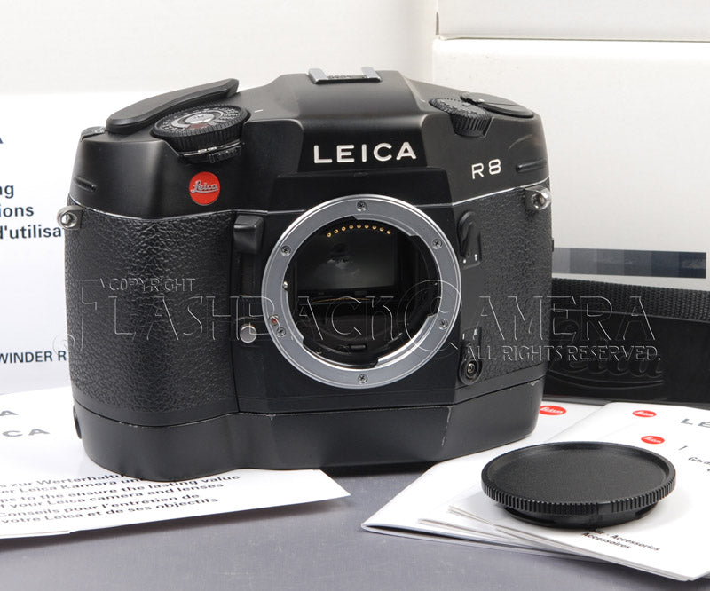 Leica R8 Black Chrome – FLASHBACK CAMERA