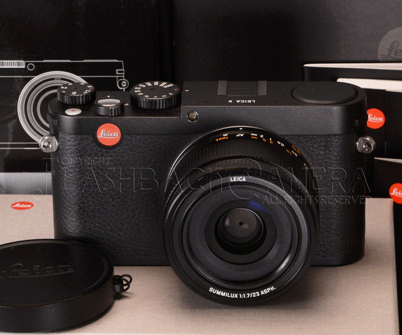 Leica X Black – FLASHBACK CAMERA