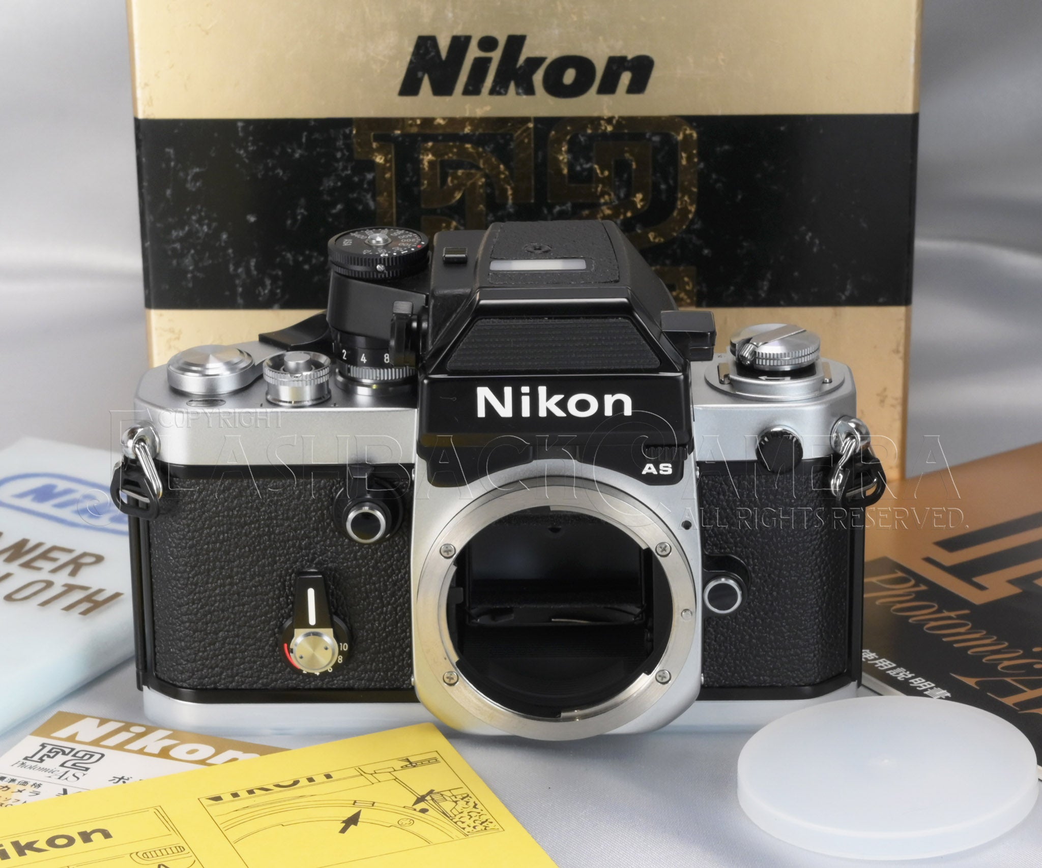 美品】Nikon F2 フォトミック 55mmf3.5付き Nikon F2 フォトミック