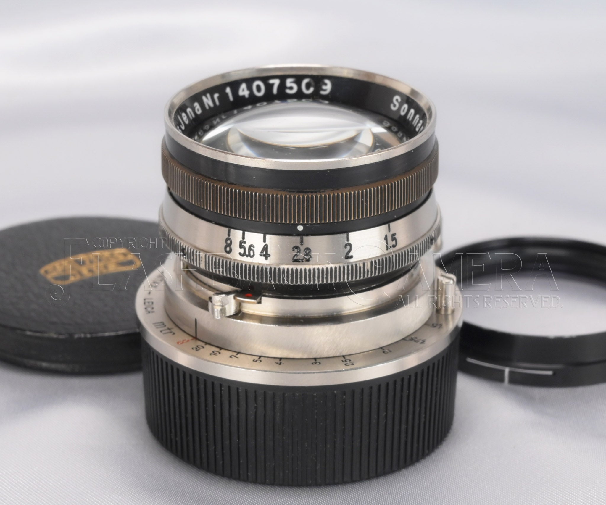 Sonnar 50mm f1.5 (Contax) Black – FLASHBACK CAMERA