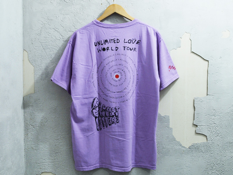 Red Hot Chili Peppers 'MANDELA TEE'Tシャツ WORLD TOUR 2022 2023
