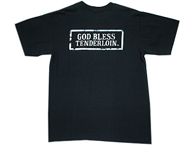 TENDERLOIN 'GOD BLESS' ポケット付き Tシャツ M テンダーロイン