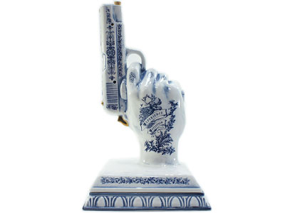 NEIGHBORHOOD 'BOOZE . CULT / CE INCENSE CHAMBER'お香立て ピストル