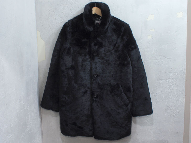 Supreme×HYSTERIC GLAMOUR 'Fuck You Faux Fur Coat' ファーコート