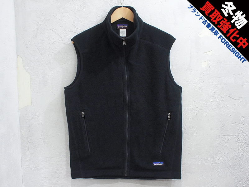 patagonia 'SYNCHILLA VEST'シンチラ ベスト フリース 黒 ブラック M