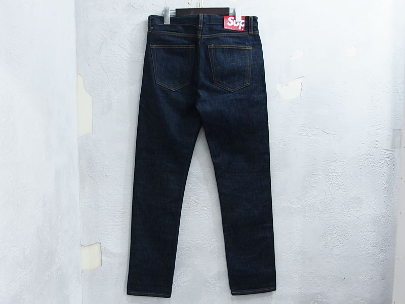 Supreme 'Rigid Slim Jean'リジット スリムジーン デニムパンツ