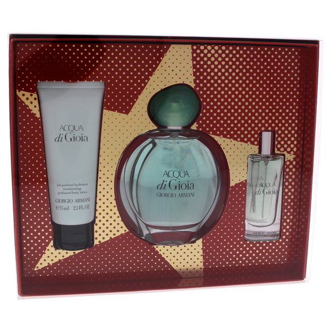 Acqua Di Gioia 3 Pc Gift Set – Fragrance Market