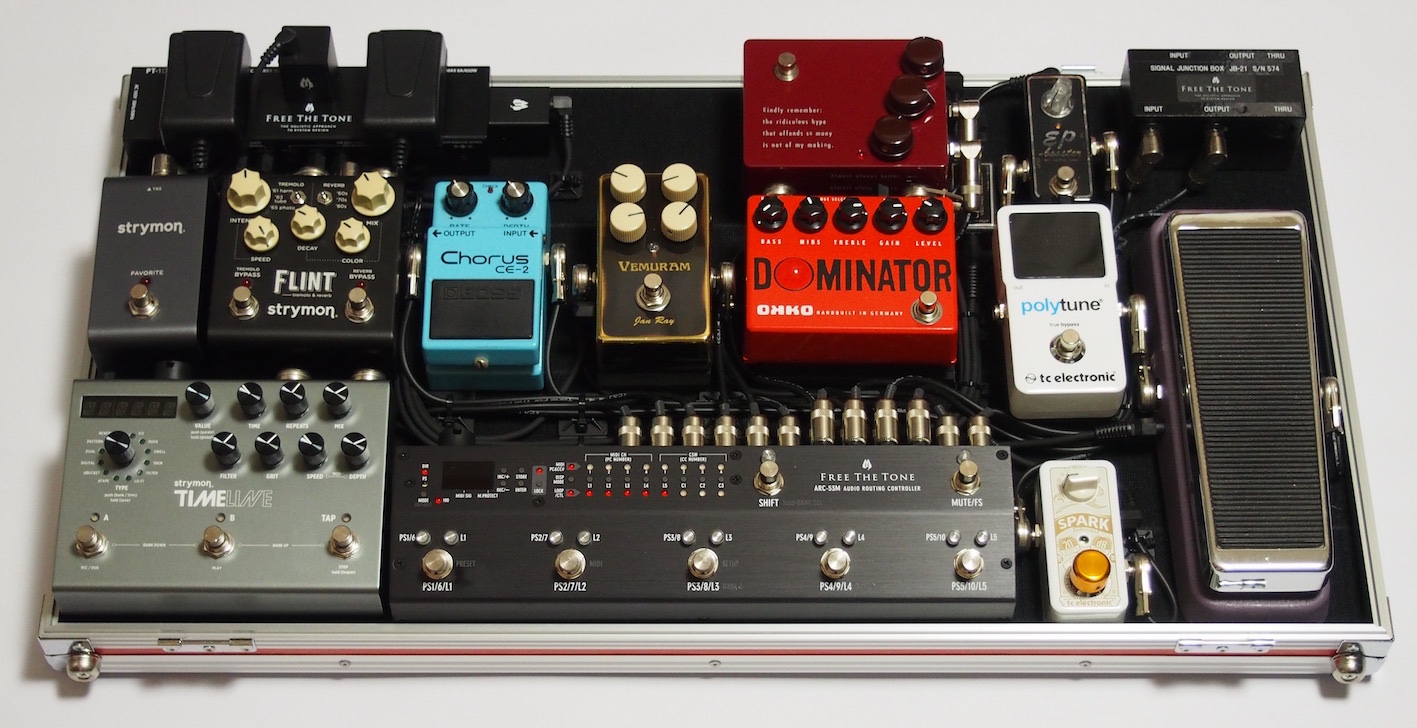 デモボードのパワーサプライ変更 | ギターのレシピ