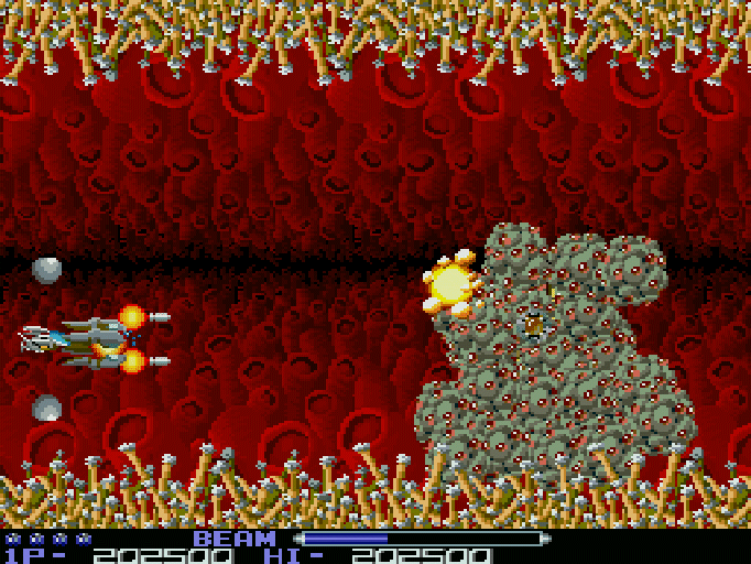 アール-タイプ (R-TYPE) for SHARP X68000 (C)1987,1989 アイレム